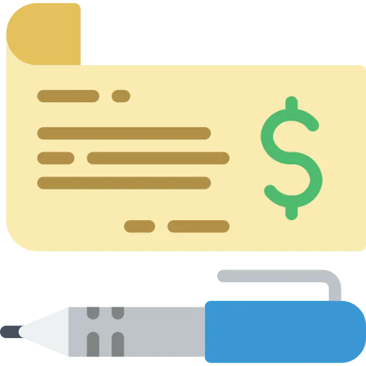 Cheque icon