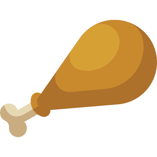 Chicken leg Ikona