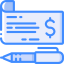 Cheque icon 64x64