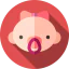 Baby girl icon 64x64