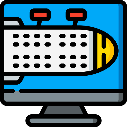 Desktop computer icon