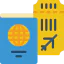 Boarding pass icon 64x64