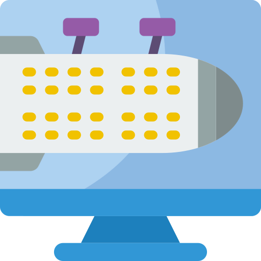 Desktop computer icon