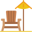 Beach chair icône 64x64