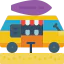 Camper van icon 64x64