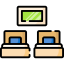 Single bed icon 64x64