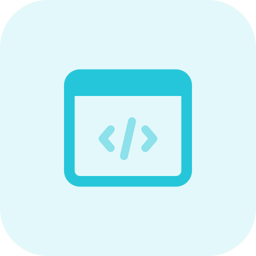 Web programming icône