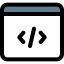 Web programming icon 64x64