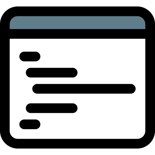 Web development icon
