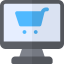 Shopping online icon 64x64