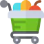 Shopping cart icon 64x64