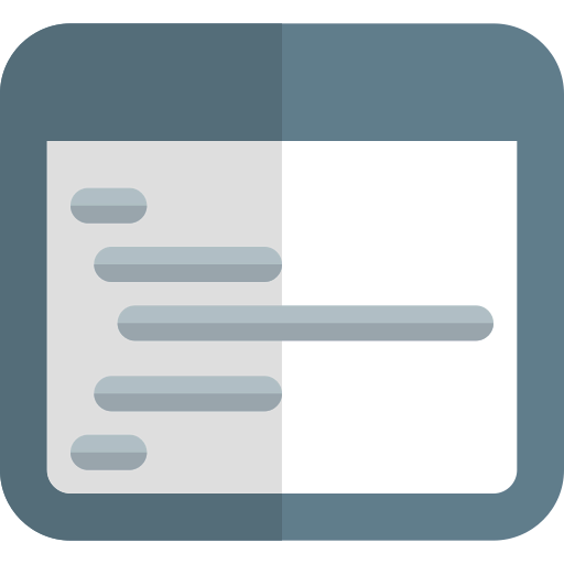 Web development icon