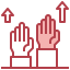 Hand up icon 64x64