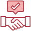 Handshake icon 64x64