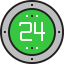 24 hours icon 64x64