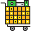 Shopping cart icon 64x64