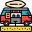 Camper van icon 64x64