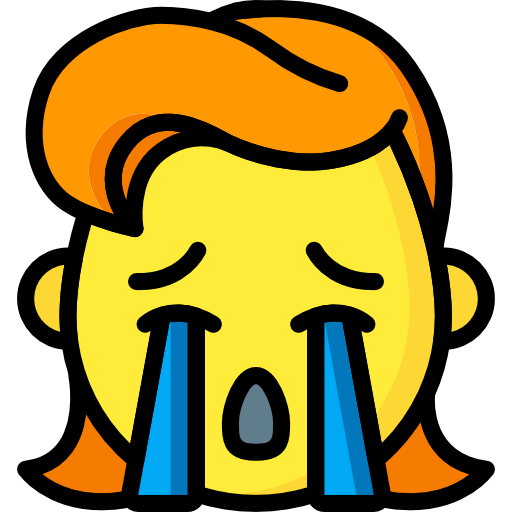 Crying icon