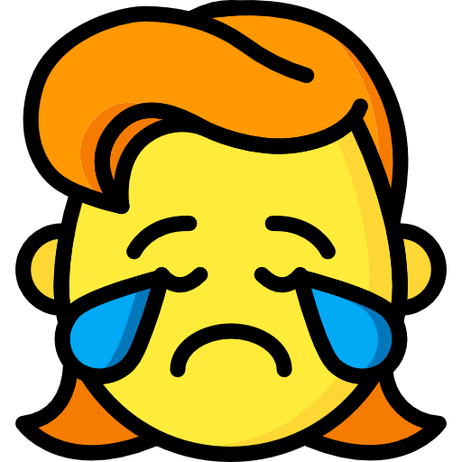 Crying icon