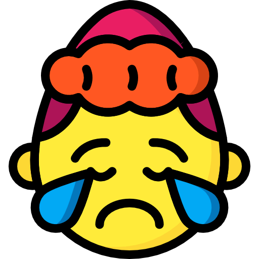Crying icon