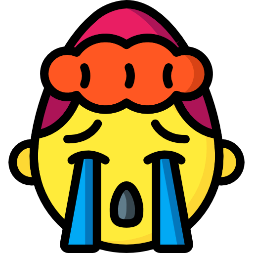 Crying icon