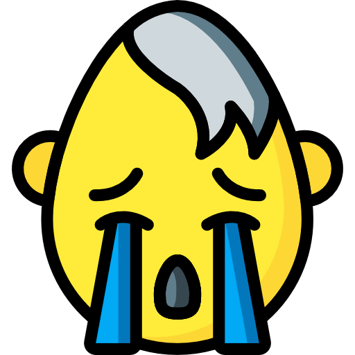 Crying icon