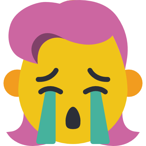 Crying icon