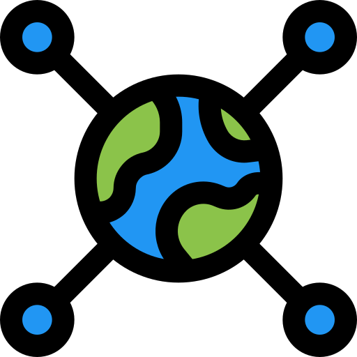 Global network icon