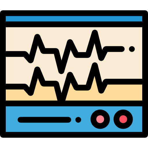 Electrocardiogram icon