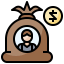Money bag icon 64x64