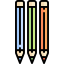 Pencils icon 64x64