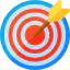 Dart board icon 64x64