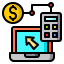 Online payment icon 64x64