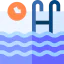 Swimming pool 图标 64x64