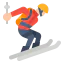 Skiing icon 64x64