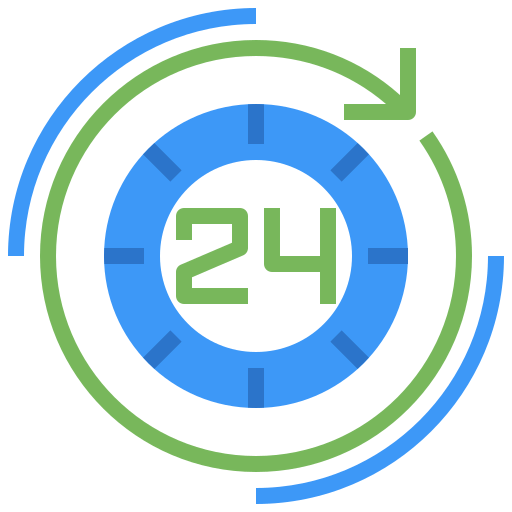 24 hours 图标