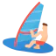 Windsurfing icon 64x64