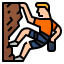 Climbing icon 64x64