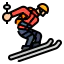 Skiing icon 64x64