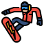 Snowboarding icon 64x64