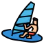 Windsurfing icon 64x64