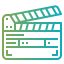 Clapperboard icon 64x64