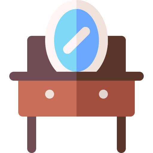 Dressing table icon