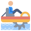 Pedalo icon 64x64