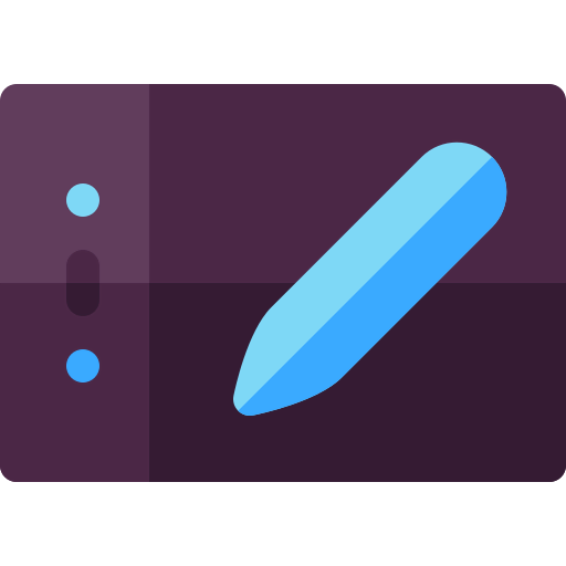 Drawing tablet icon