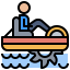 Pedalo icon 64x64
