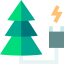 Green energy icon 64x64