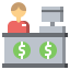 Cashier icon 64x64