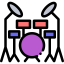 Drum set icon 64x64