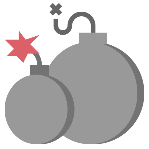 Atomic bomb icône